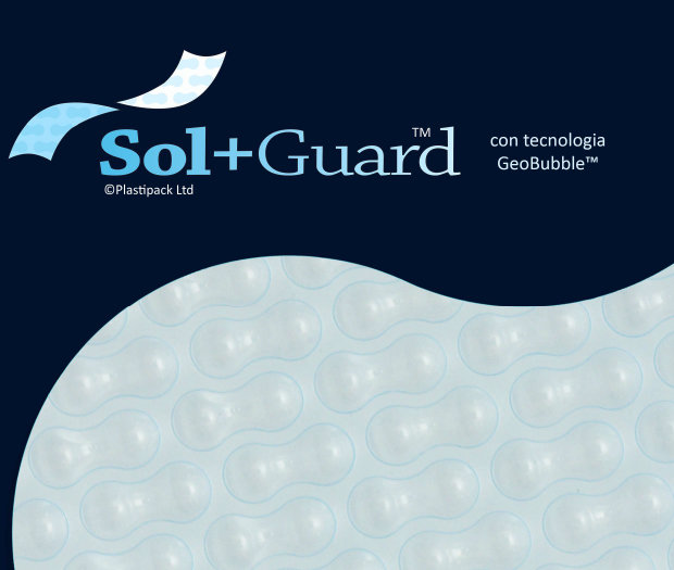 brochure di copertura per piscina sol + guard